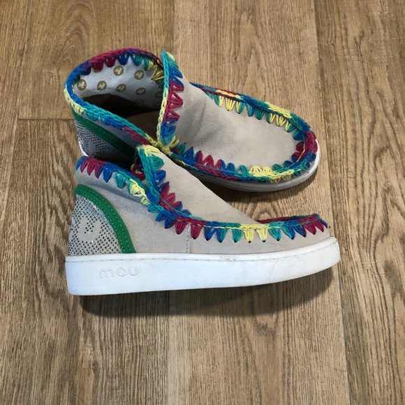 Mou Mou Summer eskimo mix colour stitching sneaker - Picture 6 of 8